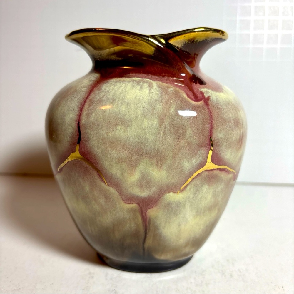 Carstens Tonnieshof mid-century vintage ceramic vase model 482-13 Great cond 5"